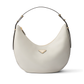 Arqué Medium Leather Shoulder Bag - White