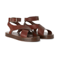 Sumie Calfskin Sandals - Chocolate