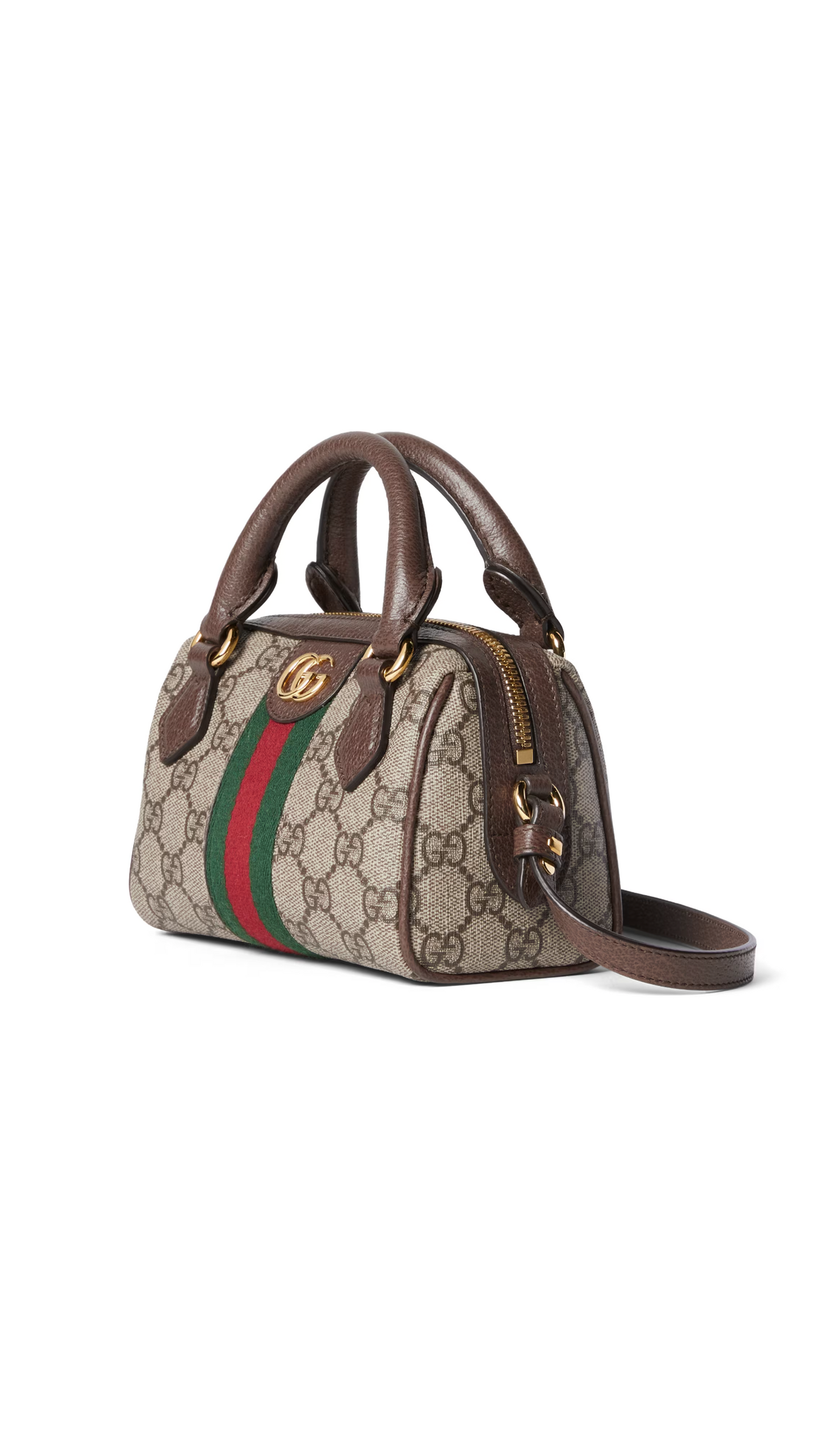 Ophidia Super Mini Bag - Beige/Ebony