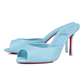 Me Dolly Mules - Light Mineral Blue