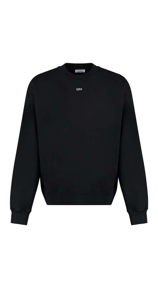 Off Stamp Sweatshirt - Black