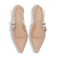 J'Adior Slingback Pump - Beige/White