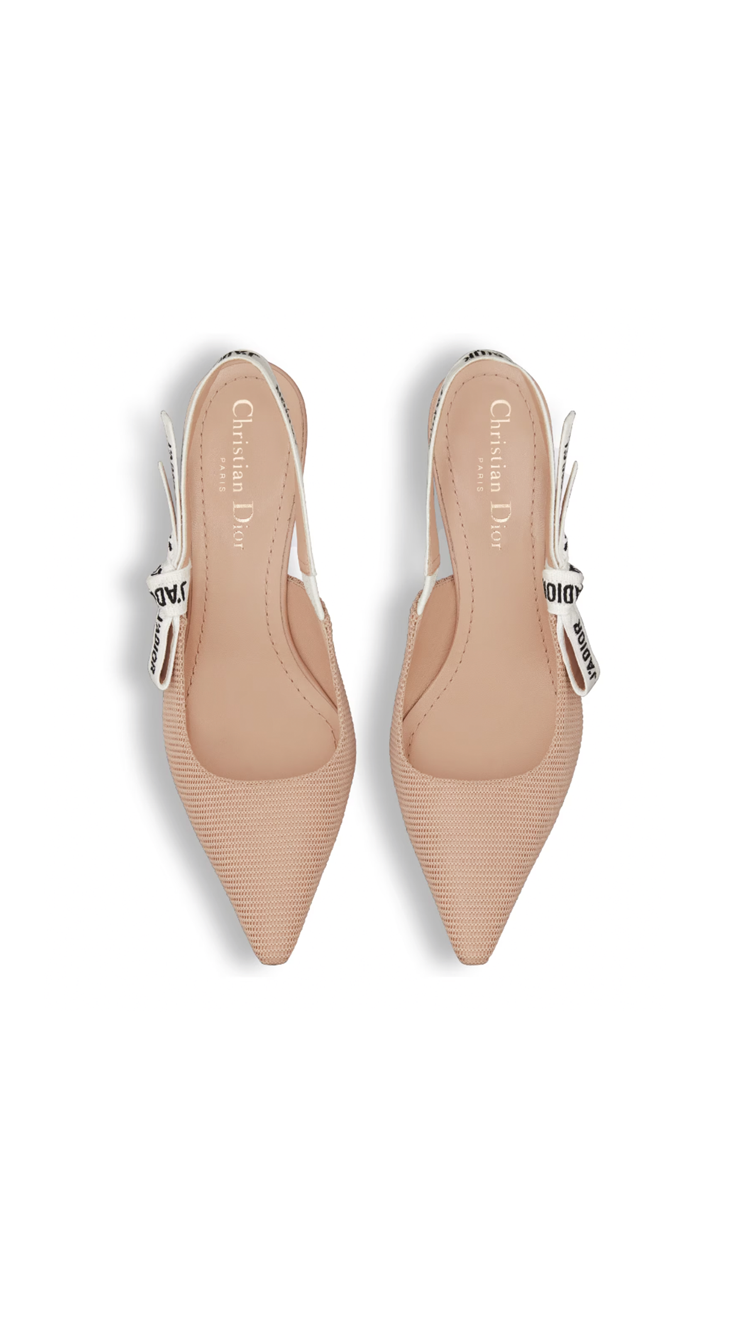 J'Adior Slingback Pump - Beige/White