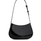 Medium Tilly Bag in Patent Calfskin - Black