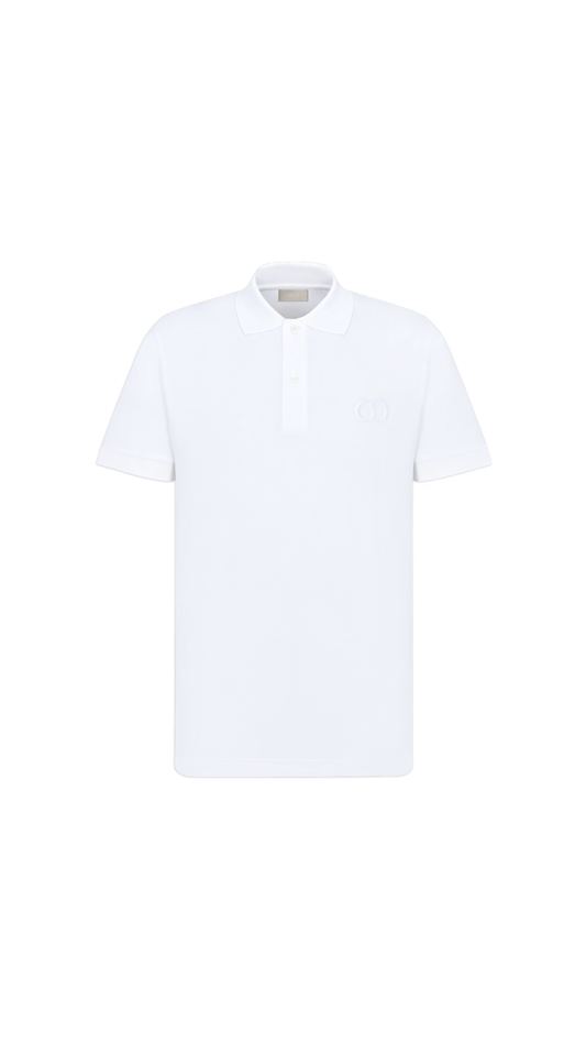 CD Icon Polo Shirt - White