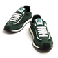 Mixed-Material DG Cushion Sneaker - Green