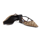 GG Slingback Ballet Flat - Beige/Ebony