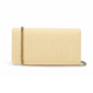 Vlogo Signature Raffia Wallet on Chain - Natural