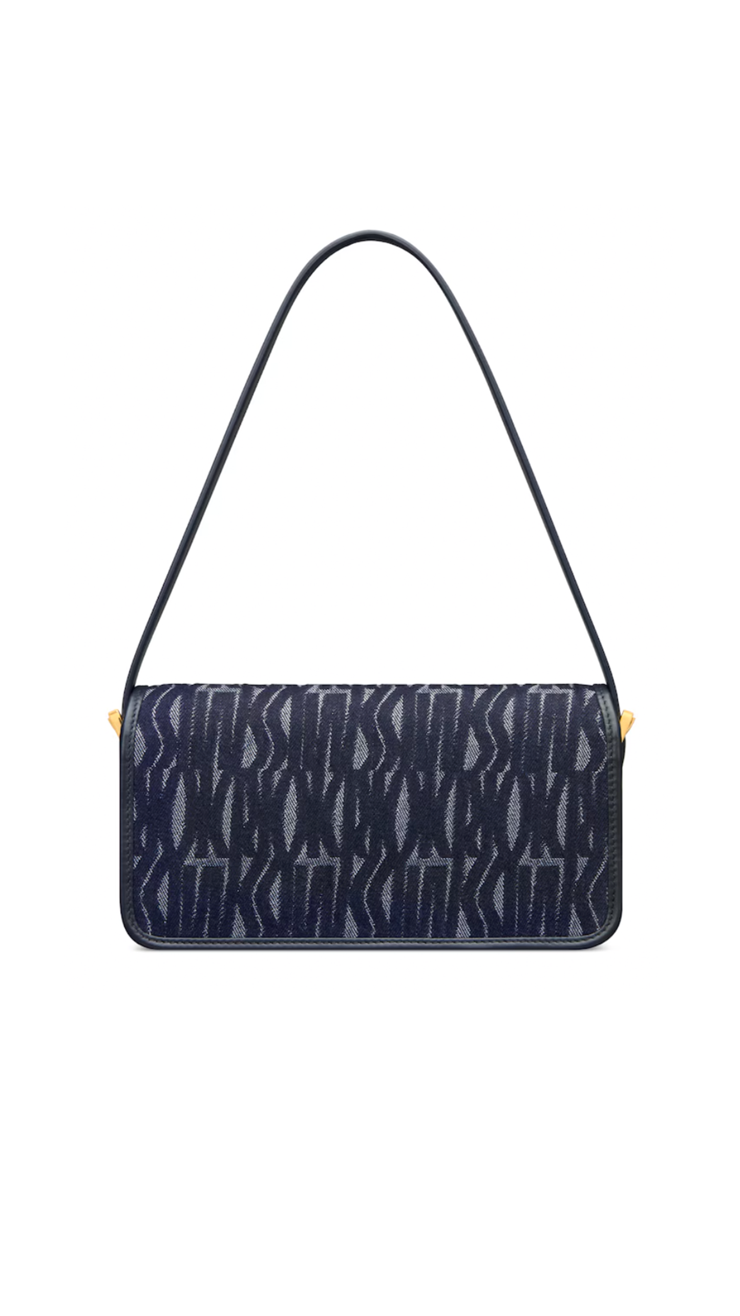 Miss Dior Flap Bag in Denim - Blue