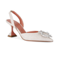 Begum Slingback in Canvas - Beige