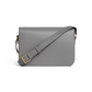 Classic Triomphe Bag in Shiny Calfskin - Zinc