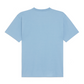 Loose T-shirt in Cotton Jersey - Blue Washed/Black