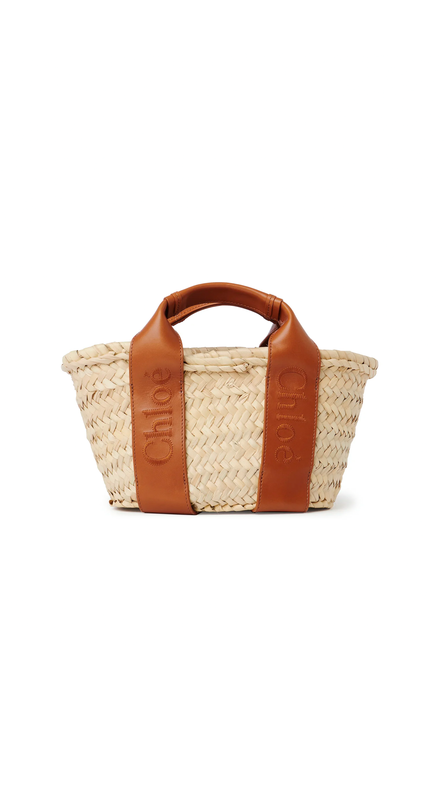 Chloé Sense Small Basket - Caramel