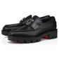 CL Moc Lug Loafer - Black