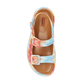 Buckle Chevron Sandals - Multi