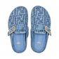 FF Fendi Feel Denim Mule - Indigo
