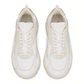 Gumboy Calfskin and Suede Sneakers - White