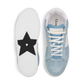 Dior Star Suede Sneaker - Pale Blue/White