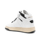 LAX High-Top Calfskin Sneakers - White/Black