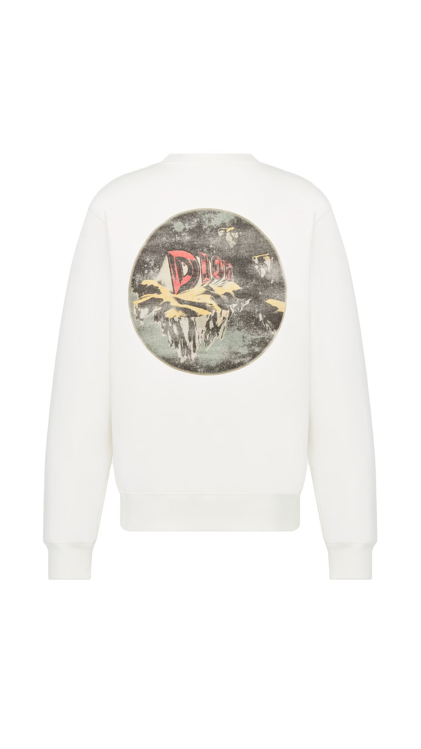 Relaxed Fit Sweatshirt - White