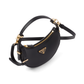 Arqué Leather Mini Shoulder Bag - Black