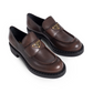 Classic Leather Loafers - Dark Brown