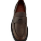 Travis Leather Loafers - Ultra-dark Brown