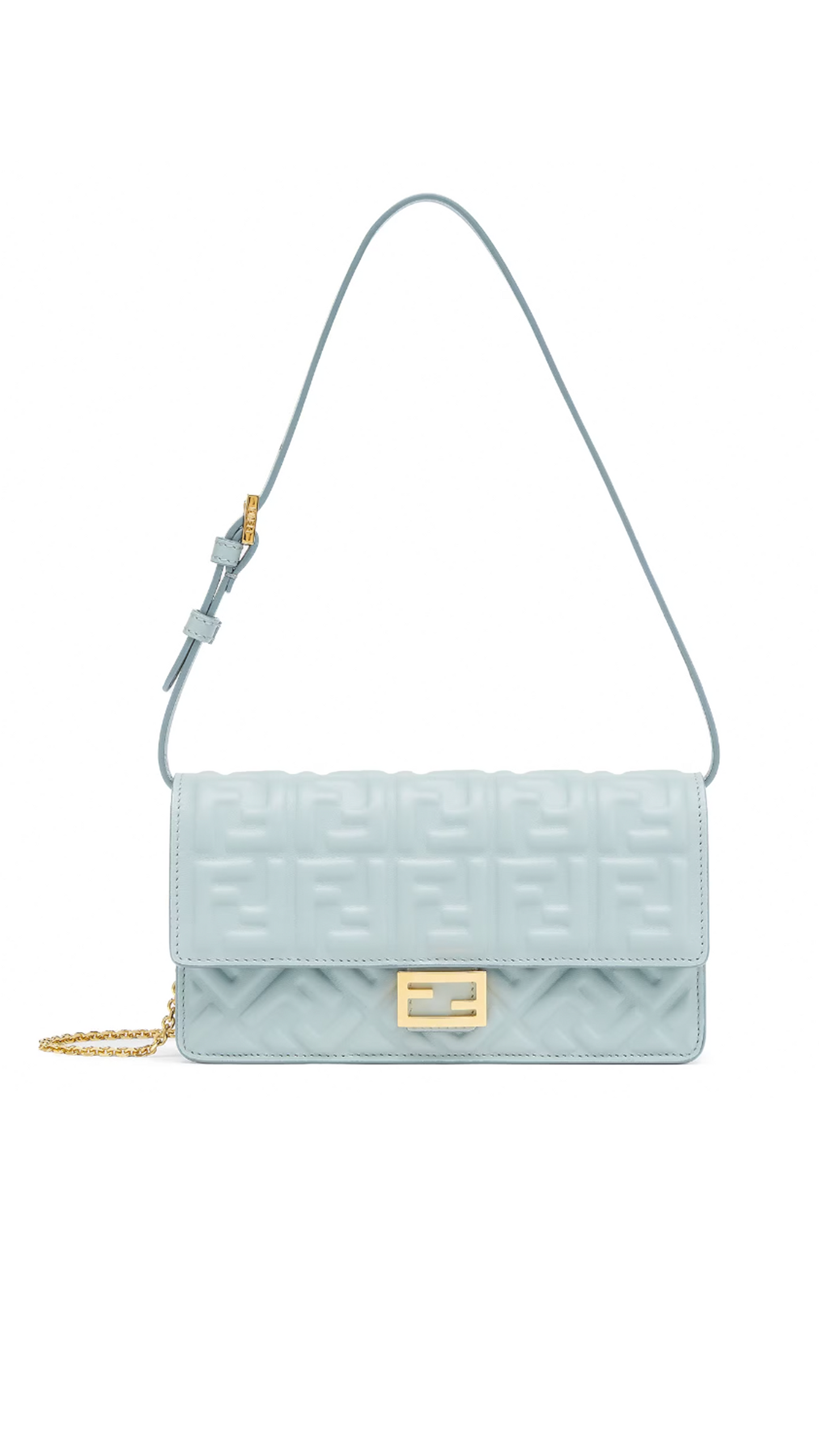 Wallet On Chain Baguette - Light Blue