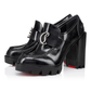 CL Mocassin Lug Alta - Black