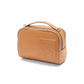 Mini Camera Crossbody Bag in Satin Calfskin - Warm Desert