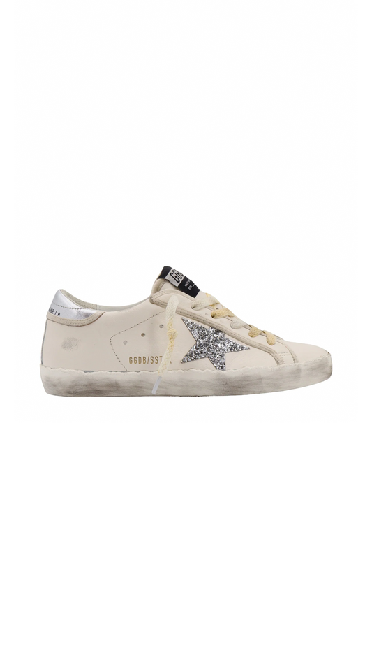 Super Star Sneakers - White/Silver