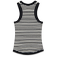 Cassandra Tank Top in Jersey - Black/White