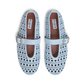 Ballet Flats in Vienne Goat Skin - Sky