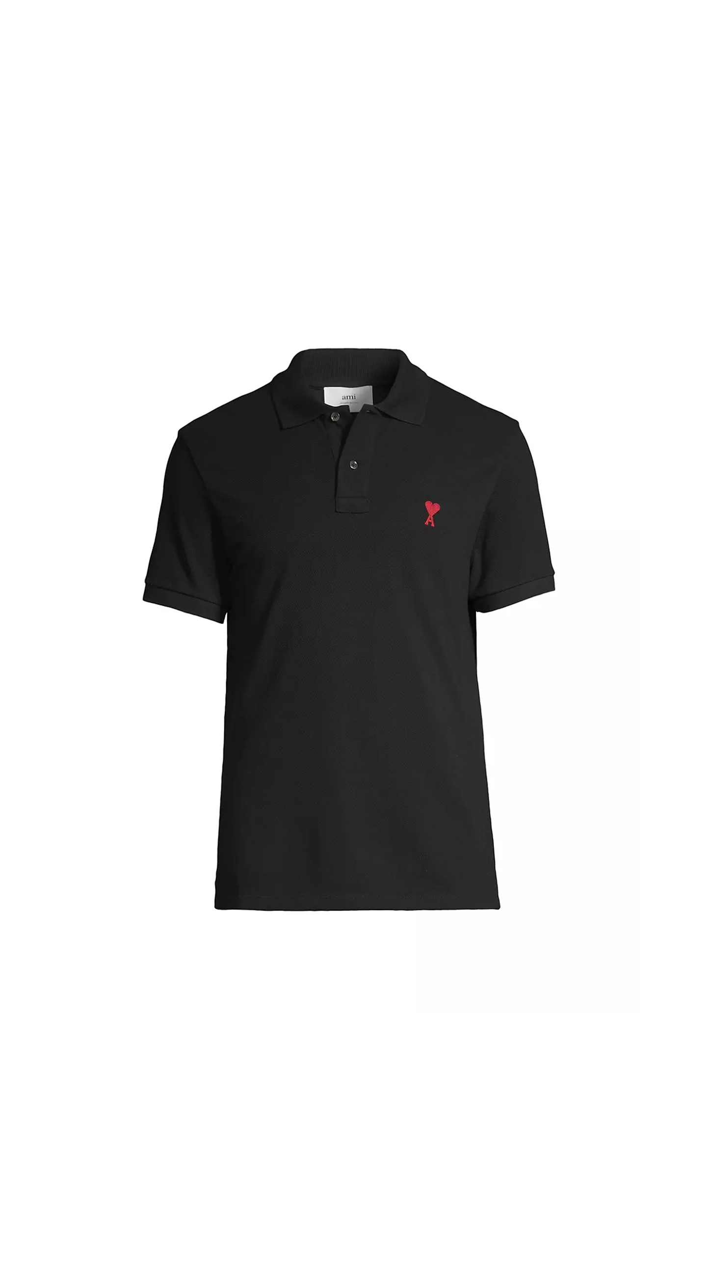 Ami de Cœur Polo Shirt - Black