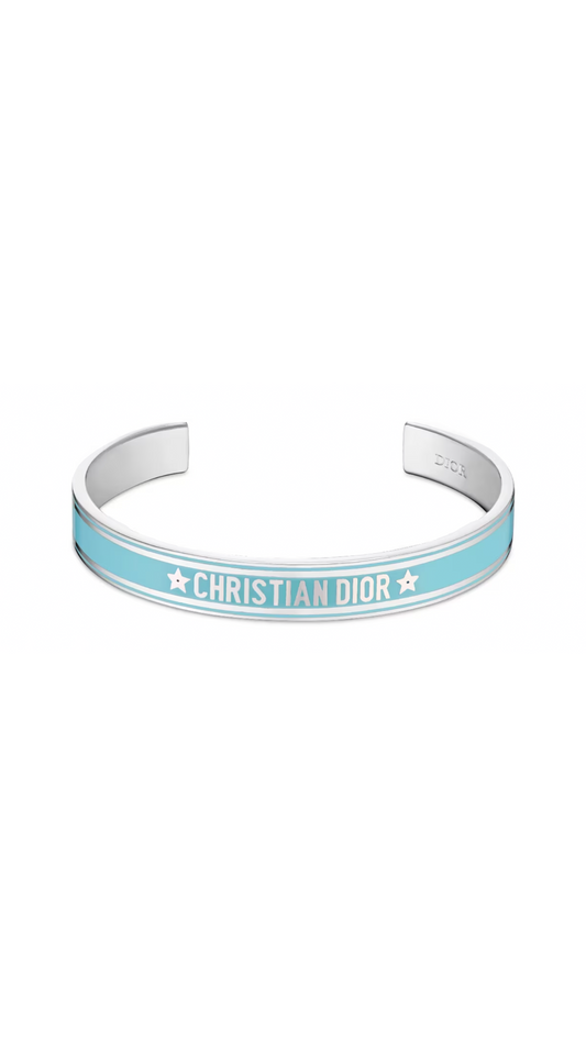 Dior Code Bangle - Silver/Turquoise