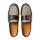 Buckle Loafer with GG - Brown