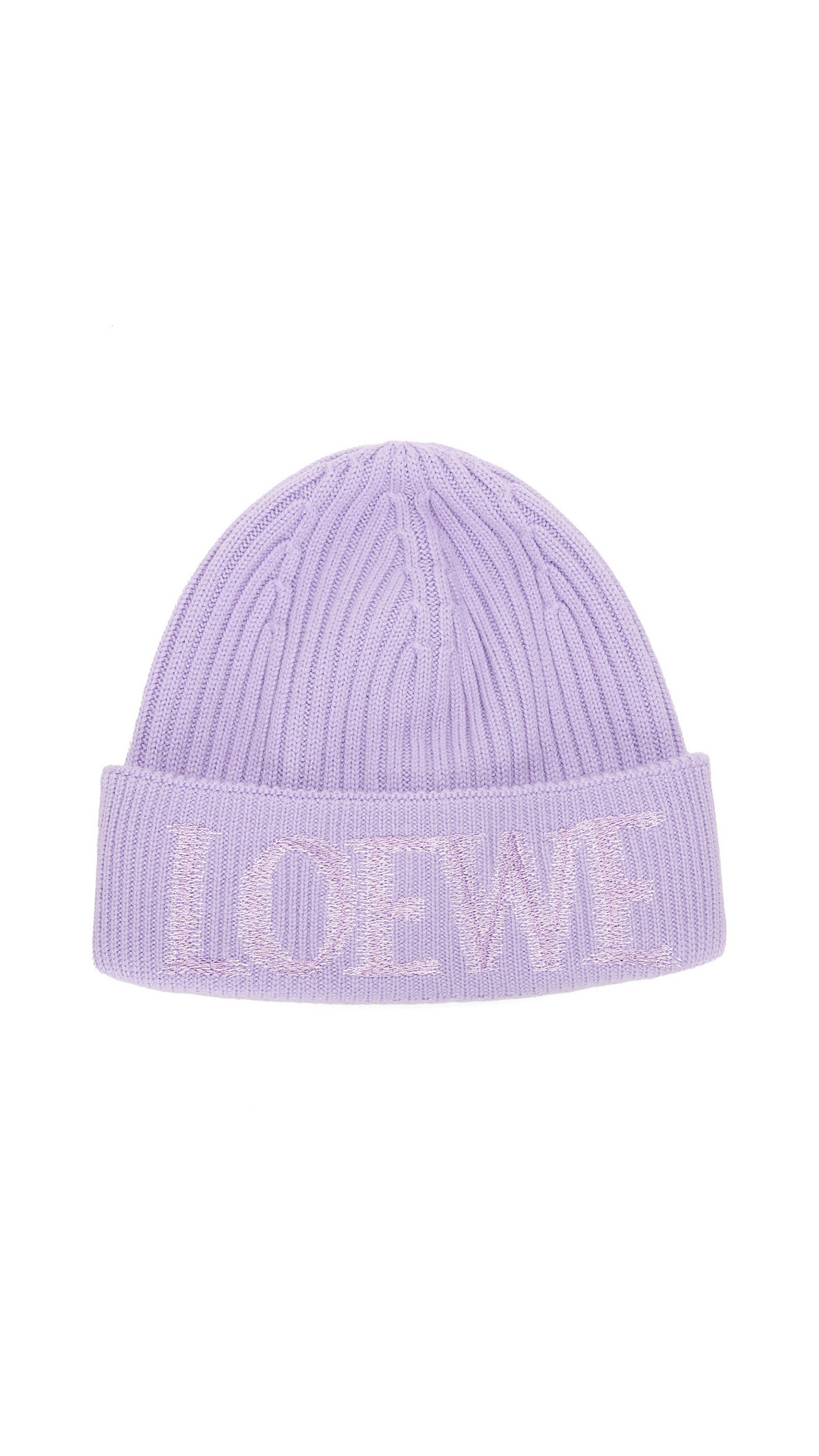 Beanie in Wool - Lilac