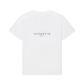 Reverse Oversized T-Shirt in Cotton - White