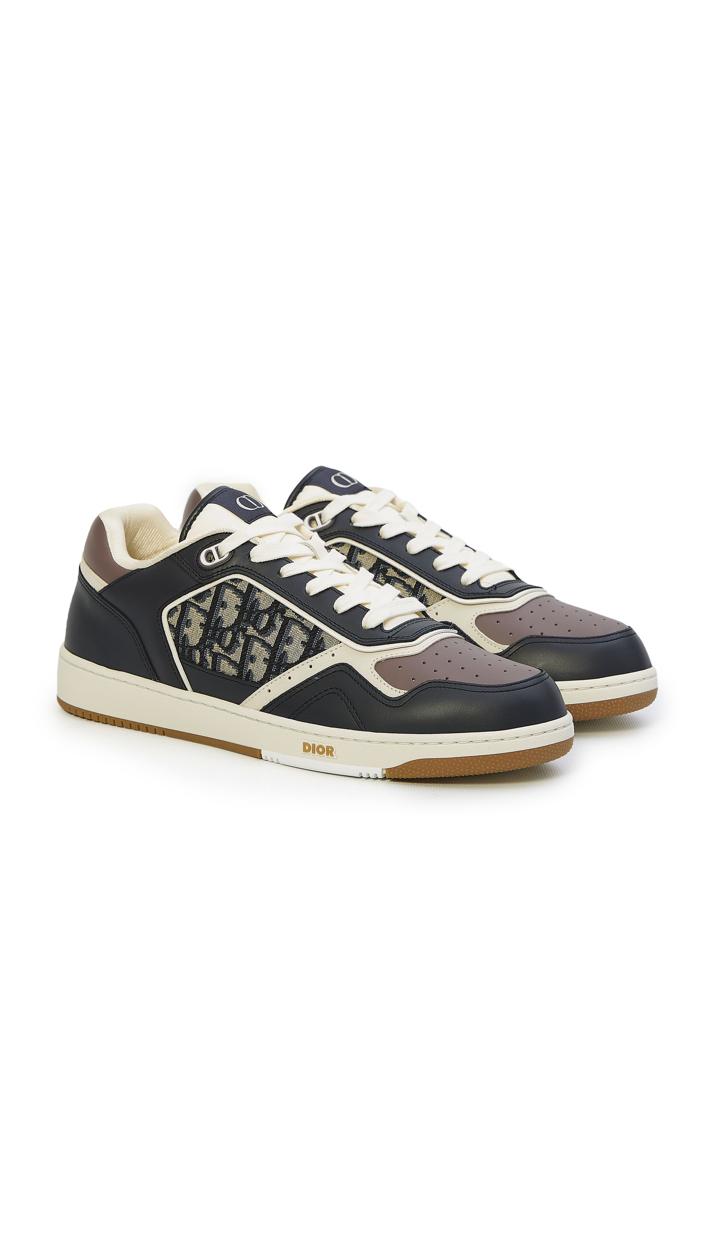 B27 Low-top Sneakers - White/Taupe/Navy