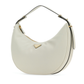 Arqué Medium Leather Shoulder Bag - White