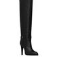 Diane Boots in Grained Leather - Black