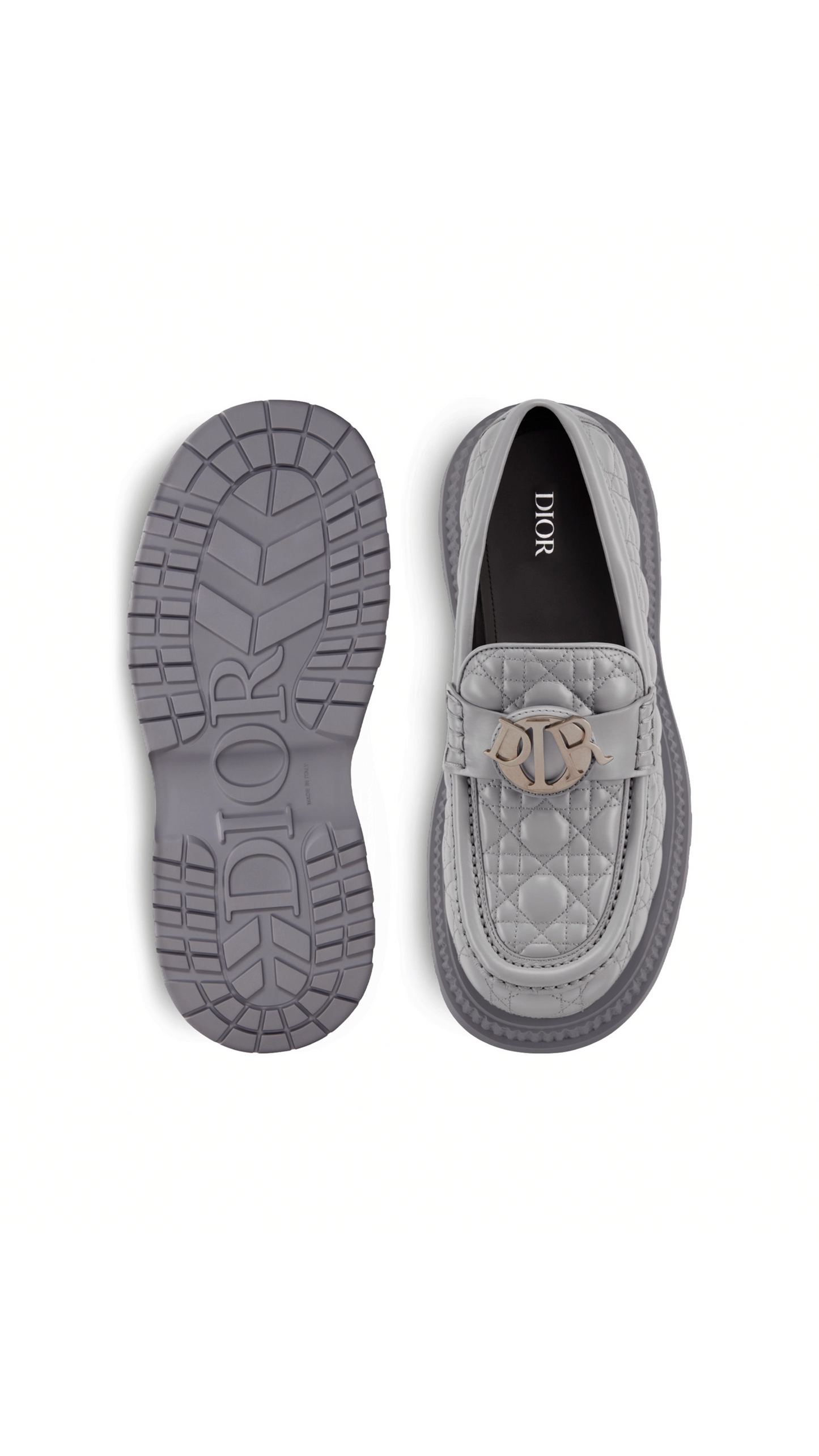 Dior Buffalo Loafer - Gray