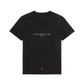 Reverse Oversized T-Shirt in Cotton - Black