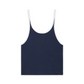 Jersey Cotton Tank Top - Navy/White