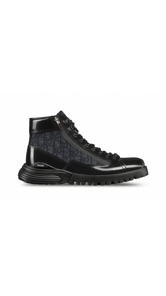 Dior Combat Ankle Boot - Black