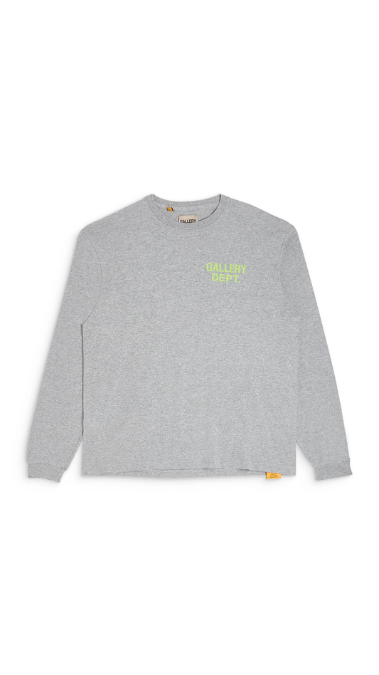Souvenir L/S Tee - Heather Grey