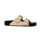Lennyo Buckle Sandals - Beige