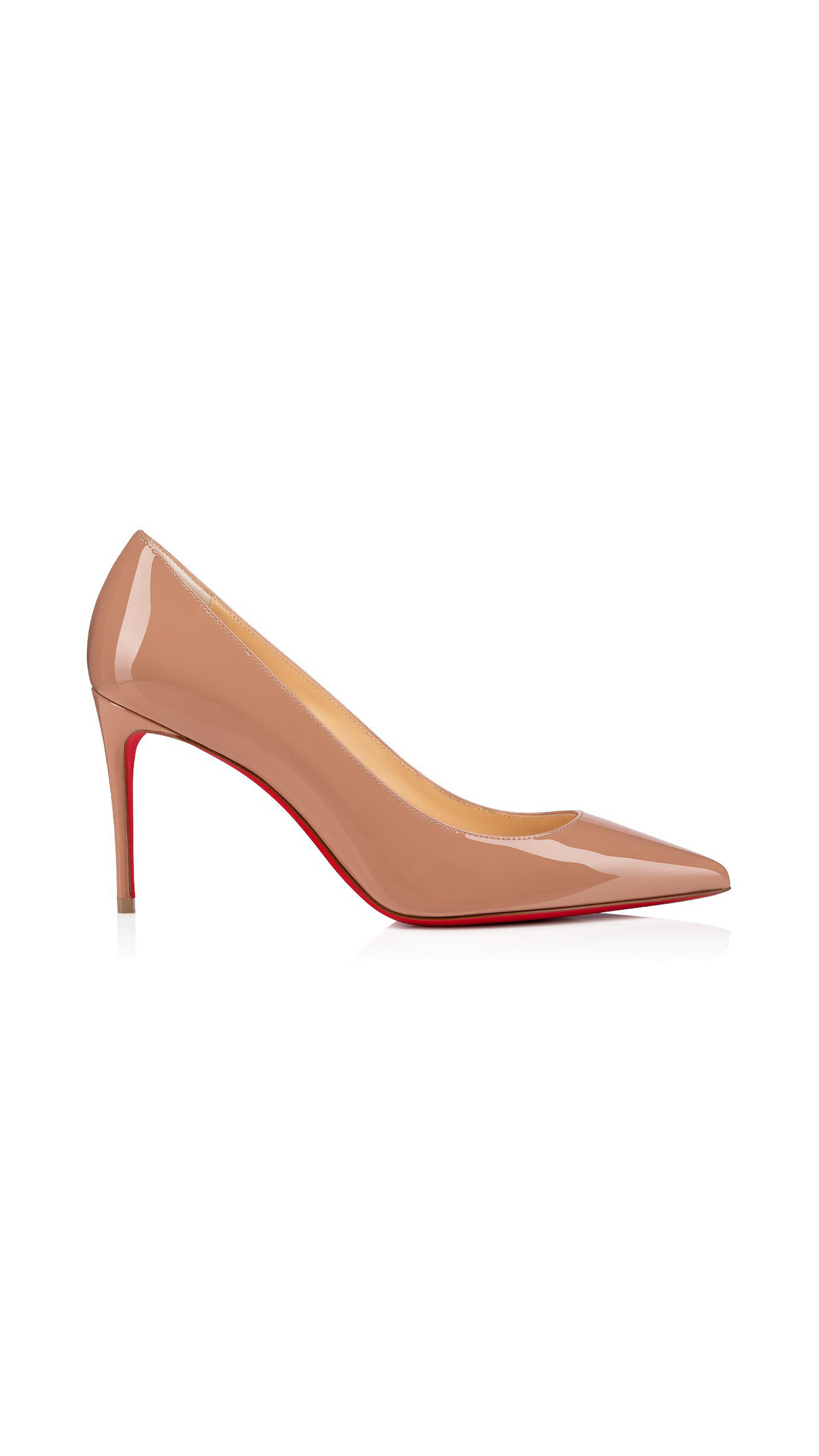 Kate Patent Pump - Nude