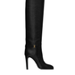 Diane Boots in Grained Leather - Black