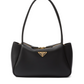 Medium Leather Handbag - Black